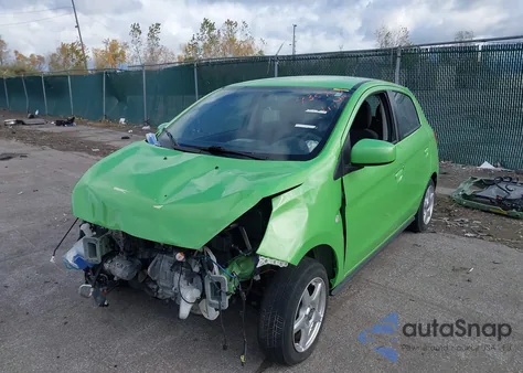 2015 Mitsubishi Mirage De/Rf from USA, damaged, VIN ML32A3HJ5FH006345